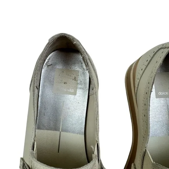 Dolce Vita Jhenee Preppy Platform Slip-On Sneaker Women's Size 8.5