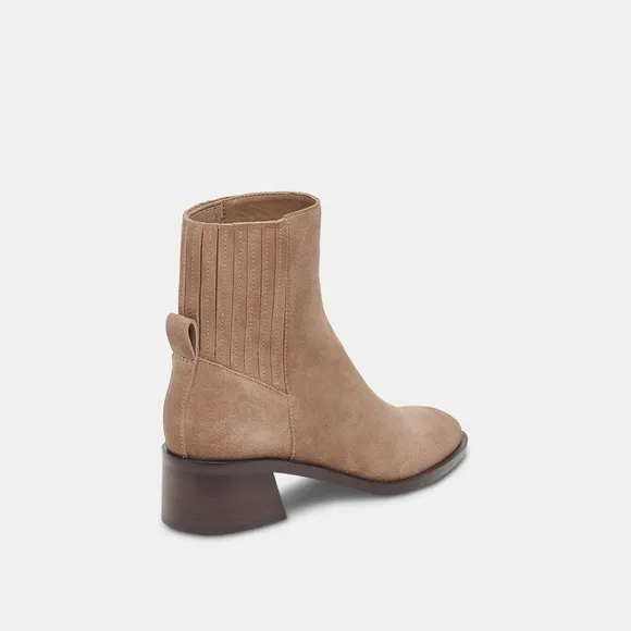 Dolce Vita Linny H2O Boots in Truffle Suede