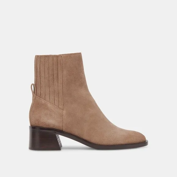 Dolce Vita Linny H2O Boots in Truffle Suede