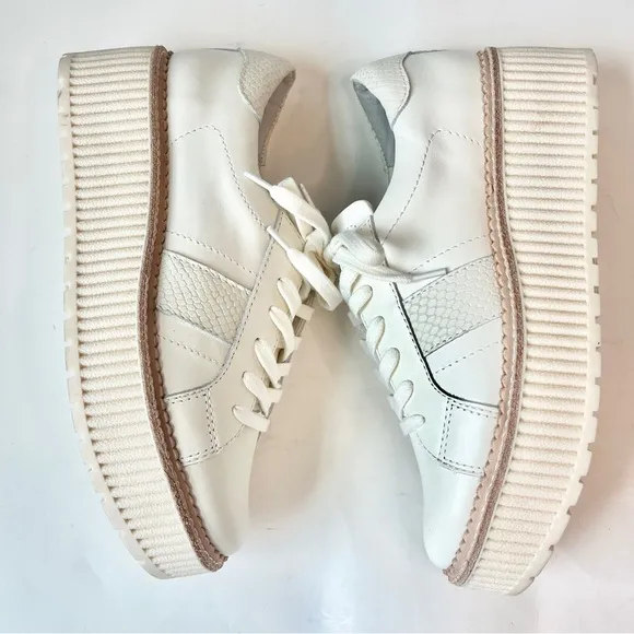 Dolce Vita Women's Tiger Lace Up Platform Sneakers
