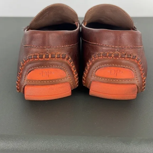DONALD J Pliner Derrik Leather Driving Slip On Loafers Sz 8