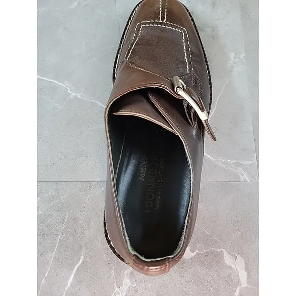 Donald J Pliner Kenzie Monk Strap Buckle Mens Size‎ 8 M I20