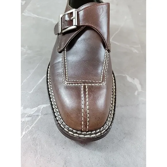 Donald J Pliner Kenzie Monk Strap Buckle Mens Size‎ 8 M I20