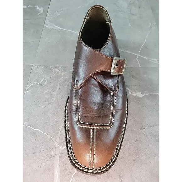 Donald J Pliner Kenzie Monk Strap Buckle Mens Size‎ 8 M I20