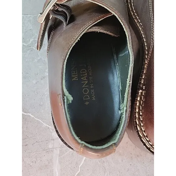 Donald J Pliner Kenzie Monk Strap Buckle Mens Size‎ 8 M I20