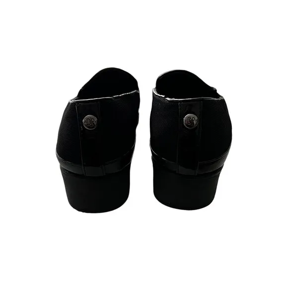 Donald J Pliner Womens Slip On Platform Loafer Shoes Black 5.5 M