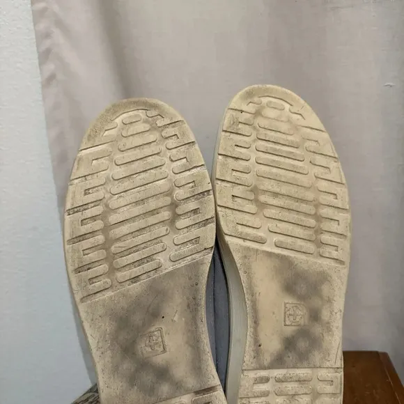 Dr. Doc Martens Reuban Mid Bone Suede Perforated Sneaker Shoe Mens 13 Sneaker
