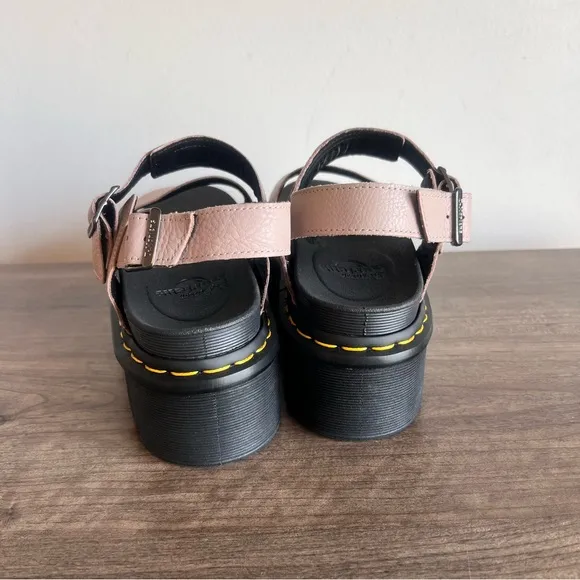 Dr. Marten Voss Quad Women's Leather Strap Sandal Size 9 #242628