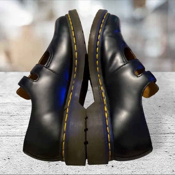 Dr Martens 8065 Mary Janes T Strap 2 Buckles Size 9L
