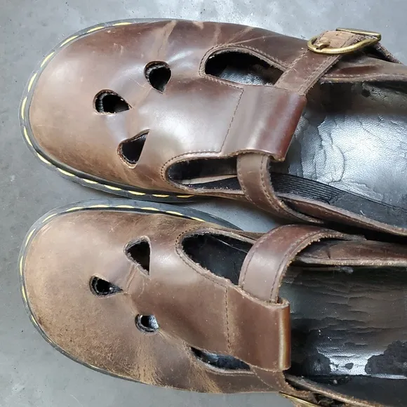 Dr. Martens T Strap Mary Jane Shoes