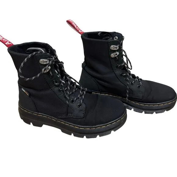 Dr. Martens x Herschel Coombs II Combat Boots Black Size 5
