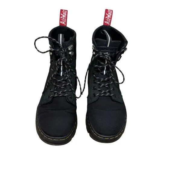 Dr. Martens x Herschel Coombs II Combat Boots Black Size 5