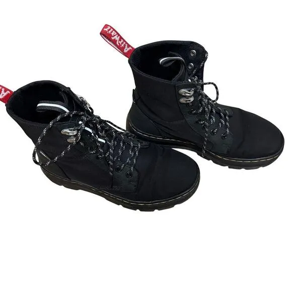 Dr. Martens x Herschel Coombs II Combat Boots Black Size 5