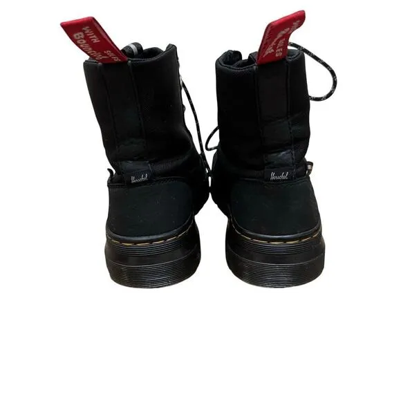 Dr. Martens x Herschel Coombs II Combat Boots Black Size 5