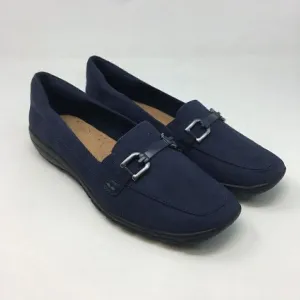 Easy Spirit Women's Shoes Navy Black Size 6.5 Abbie 2 Loafer Shoes Slip On