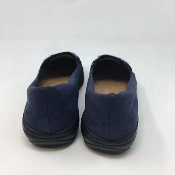 Easy Spirit Women's Shoes Navy Black Size 6.5 Abbie 2 Loafer Shoes Slip On