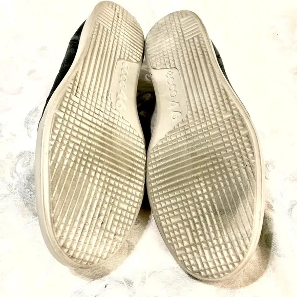 Ecco Collin 2.0 Casual Slip on Perforated Nubuck Sneaker 12 US 46 EU