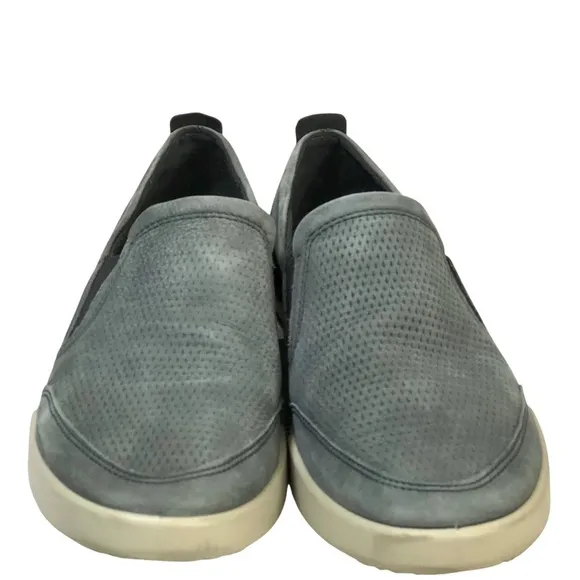 Ecco Collin 2.0 Casual Slip on Perforated Nubuck Sneaker 12 US 46 EU