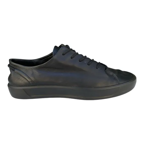 Ecco Danish Design Black Leather Lace up Men's Shoes Size 8