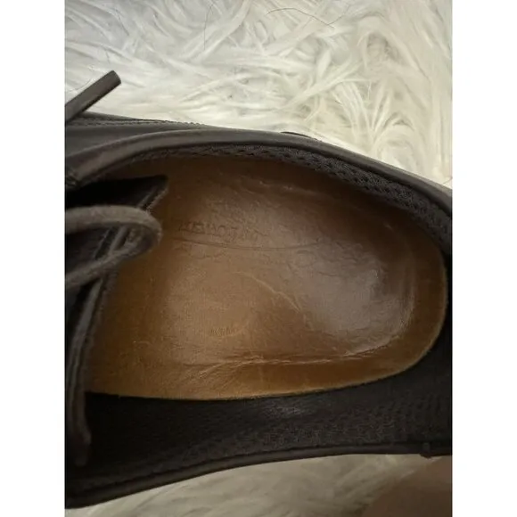ECCO Size 45 11/11.5 Men’s‎ Lite Hybrid Derby Dress Comfort Shoe Brown Leather