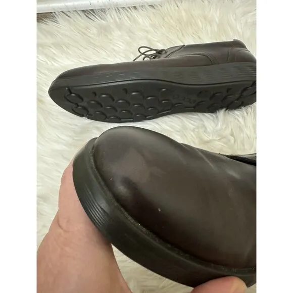 ECCO Size 45 11/11.5 Men’s‎ Lite Hybrid Derby Dress Comfort Shoe Brown Leather