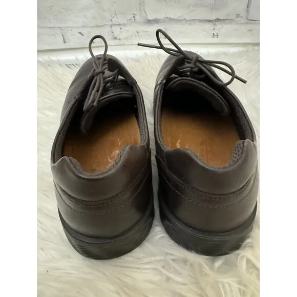 ECCO Size 45 11/11.5 Men’s‎ Lite Hybrid Derby Dress Comfort Shoe Brown Leather
