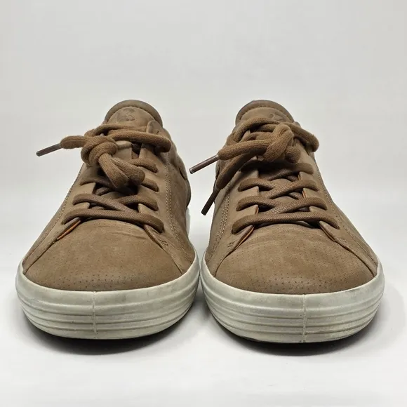 Ecco SOFT 7 Street Sneakers Shoes Brown Comfort Men's Size EU 44 US 10-10.5