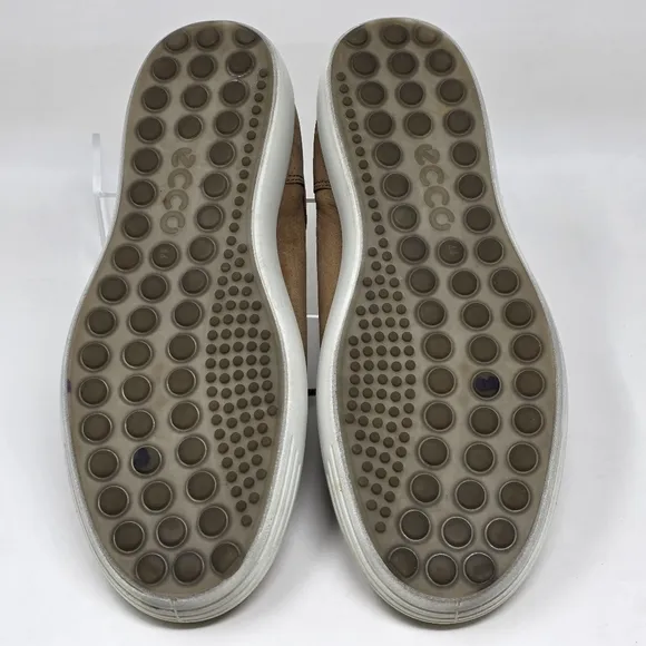 Ecco SOFT 7 Street Sneakers Shoes Brown Comfort Men's Size EU 44 US 10-10.5