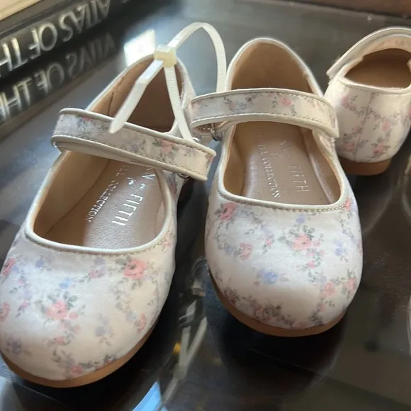 Edgehill Collection x Born on Fifth Erika Floral Mary Janes Shoes.