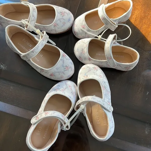 Edgehill Collection x Born on Fifth Erika Floral Mary Janes Shoes.