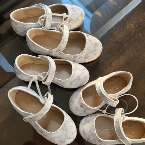 Edgehill Collection x Born on Fifth Erika Floral Mary Janes Shoes.