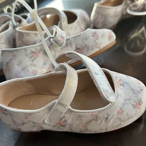 Edgehill Collection x Born on Fifth Erika Floral Mary Janes Shoes.