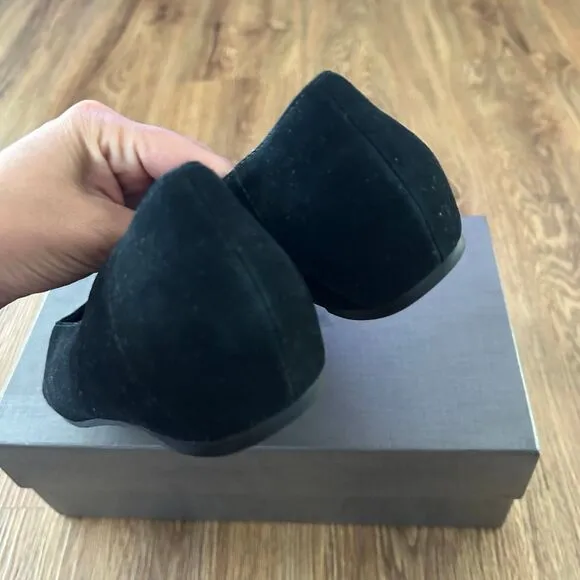 EILEEN FISHER black flats slip on shoes women’s 8 new