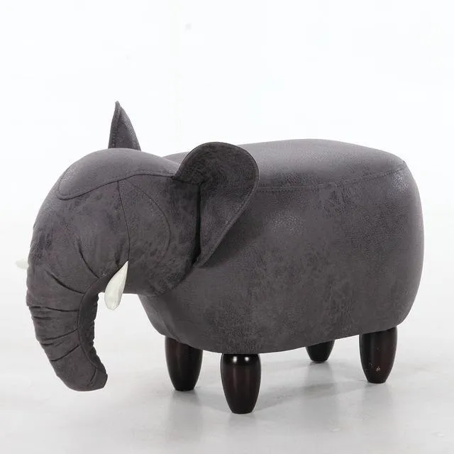 Elephant Shoes Stool with Storage