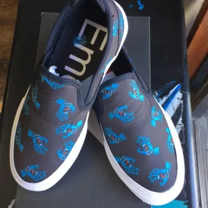 Emerica and Santa Cruz collab slip on Skateshoes