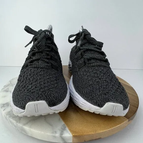 EUC Nobull Graphite Knit Runner Women's Running Shoes Deep Grey Size 9