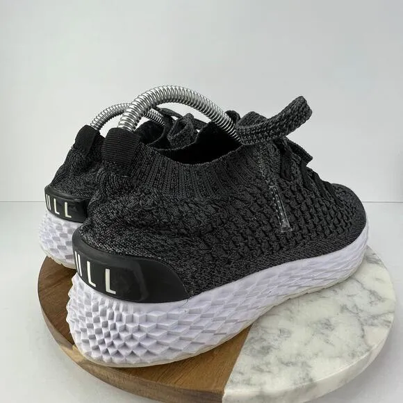 EUC Nobull Graphite Knit Runner Women's Running Shoes Deep Grey Size 9