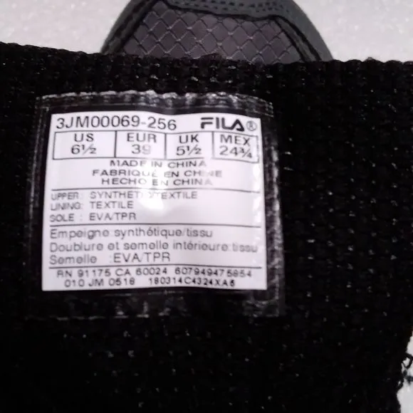 FILA BLOWOUT 18 STRAP SIZE 6.5  COD/45