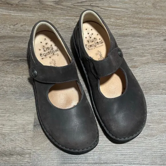 Finn comfort Mary Jane’s work shoes, brown size 41 10.5