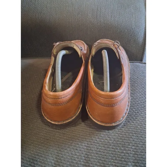 Finn Comfort Men's Leather Shoes 43 Brown Leather Derby Germany Vintage US 10