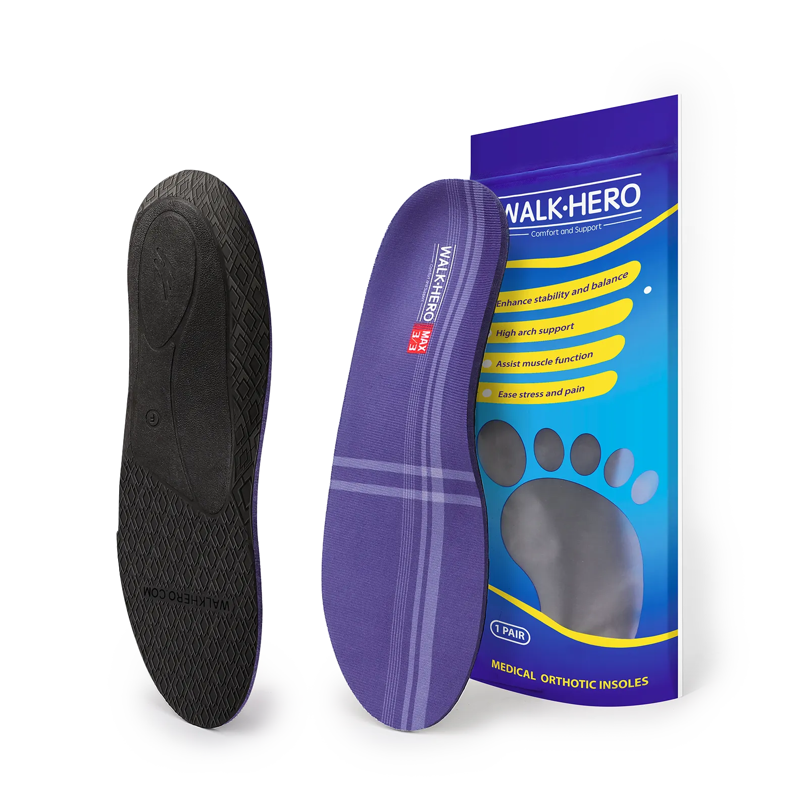 Flat Feet Orthotic Insoles