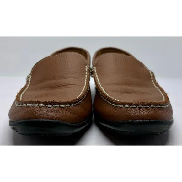 FootJoy FJ Men's Club Casuals Brown Leather Loafers Size 9.5M Golf Shoes 79054