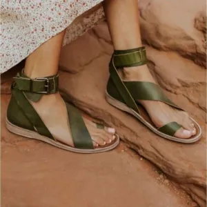 FREE People Vale Boot Sandal in Khaki