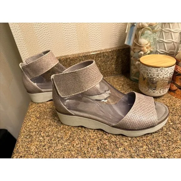 Gabor Gabor Silver Sparkle  Sandals Women's N4821‎ Size US 6.5