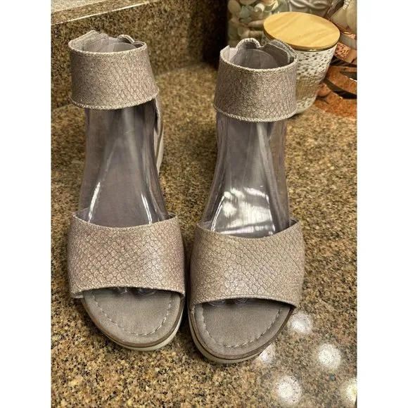 Gabor Gabor Silver Sparkle  Sandals Women's N4821‎ Size US 6.5