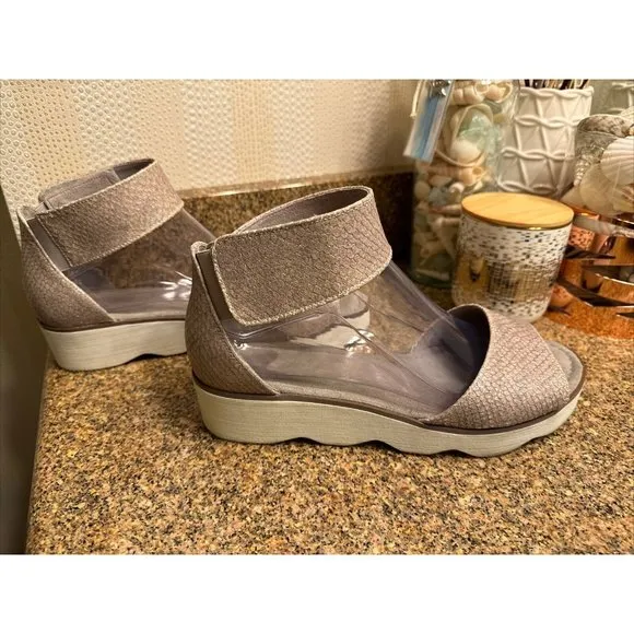 Gabor Gabor Silver Sparkle  Sandals Women's N4821‎ Size US 6.5