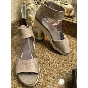 Gabor Gabor Silver Sparkle  Sandals Women's N4821‎ Size US 6.5