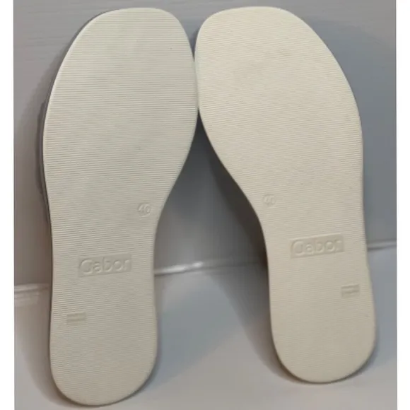 Gabor Knot‎ Slides Sandals Comfort Slip On / Blue  / Size 40