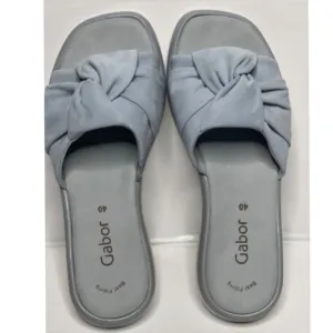 Gabor Knot‎ Slides Sandals Comfort Slip On / Blue  / Size 40