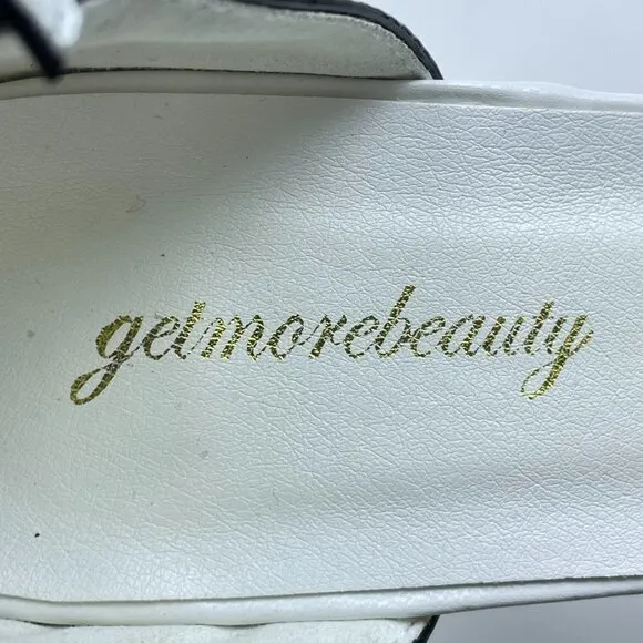 Getmorebeauty Women's B/W Shoes Size 42(11.5)